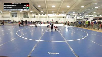 69 lbs Consi Of 8 #1 - Avalyn Lamarre, Bristol vs Evan Huber, Newtown