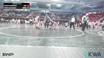 110 lbs Quarterfinal - M'Kai Brown, Pittbull Wrestling vs Wyatt Hall, Bristow Elementary Wrestling Club