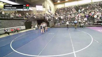 5A 145 lbs Cons. Round 1 - Piper Kay, Salem Hills vs Josefina Tovar, West Jordan