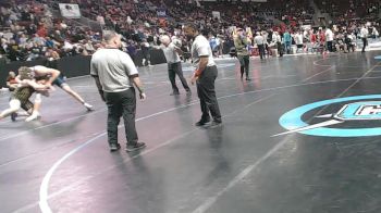 4A 190 lbs Champ. Round 1 - Zander Park, Los Alamos vs Malachi Mccoy, Valencia