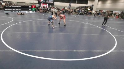 165 lbs Cons. Rd Of 16 - Kalin Thompson, Norfolk Wrestling Club vs Anthony Rickman, Weigh In Club