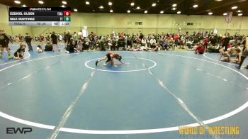 58 lbs Rr Rnd 4 - Ezekiel Olsen, Texas Top Team 9u vs Max Martinez, Tulsa Elite 9U