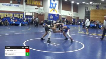 120 lbs Prelims - Cristian Morales, Tesoro vs Marc Legaspe, Northview