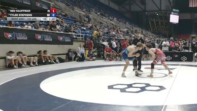144 lbs Quarters - Ned Kauffman, Pennsylvania vs Tyler Stephens, Maryland