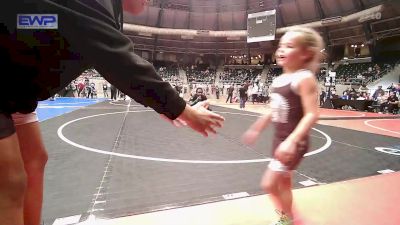 40 lbs Semifinal - Chase Freeman, Tahlequah Wrestling Club vs Greyson Waag, Keystone Wrestling Club