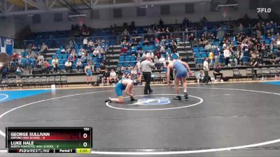 150 lbs 2nd Wrestleback (8 Team) - George Sullivan, Oxford High School vs Luke Hale, North Pontotoc High School