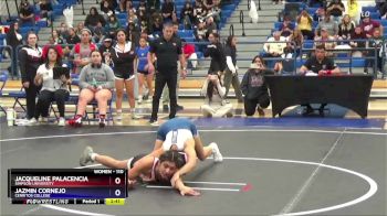 110 lbs Quarterfinal - Jazmin Cornejo, Cerritos College vs Jacqueline Palacencia, Simpson University