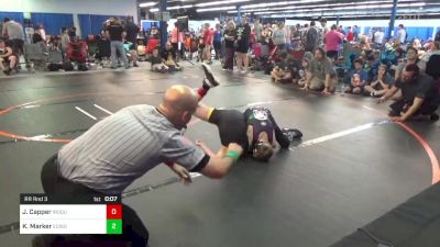 90 lbs Rr Rnd 3 - Kashton Killius, All American vs Zander Barnett, Pride WC