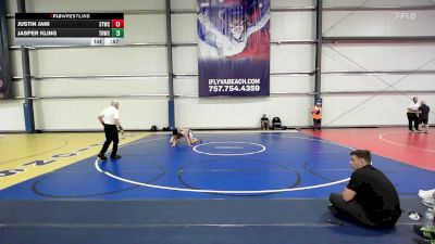 105 lbs Rr Rnd 1 - Justin Jani, Shore Thing Surf vs Jasper Kling, TNWC Black