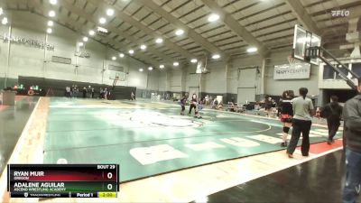 118 lbs Round 1 - Ryan Muir, Oregon vs Adalene Aguilar, Ascend Wrestling Academy