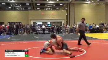 Match - Collin McCorkle, North Allegheny Tigers vs Derek Recktenwald, Green Valley High School