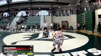 138 lbs Quarterfinal - Jacob Inserra, Don Bosco vs Tyler Stephens, Mount Saint Joseph