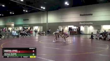 155 lbs Round 3 (6 Team) - Nicole Olson, Iowa Despicables vs Sariana Jones, Florida Girls All Stars