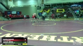 197 lbs Cons. Round 2 - Dustin Swisher, Minot State (N.D.) vs Samuel Grove, Minnesota State Moorhead