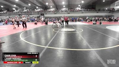 95 lbs Cons. Round 2 - Chase Cook, Macon Youth Wrestling-AA  vs Landry Paschall, Pleasant Hill Youth Wrestling Club-AAA