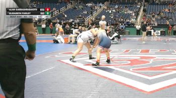 6A - 165 lbs Cons. Round 1 - Aliah SabbaghRabaiotti, Mount Tabor High School vs Elisabeth Farley, Ragsdale