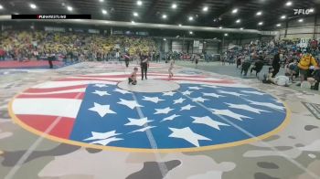 70 lbs Round 1 - Taggart Anderberg, Mobridge AAU Wrestling vs Cruz Prasnicki, Dakota Boyz Wrestling Club