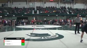 141 lbs Quarterfinal - Ty Smith, Utah Valley University vs Patrick Nolan, Michigan