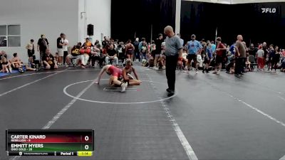 115 lbs Placement (4 Team) - Emmitt Myers, Ohio Gold vs Carter Kinard, Rebellion