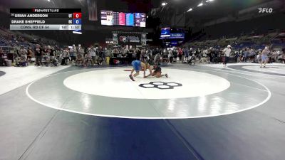 126 lbs Cons. Rd Of 64 - Uriah Anderson, UT vs Drake Sheffield, OK