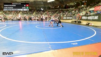 80 lbs Round Of 16 - Tobias Solinger, Moyer Elite vs Lane Faunce, SlyFox Wrestling Academy