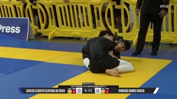Vinicius Gomes Inacio vs Carlos Alberto Oliveira Da Silva 2026 Pan IBJJF Jiu-Jitsu No-Gi Championship
