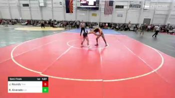 144 lbs Semifinal - Jared Roundy, Trail Blazers vs Richard Alvarado, Elk Grove WAc