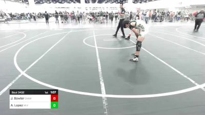 109 lbs Final - Jaxten Bowler, Champions WC vs Andres Rambo Lopez, Wlv Jr Wrestling