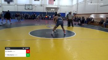 152 lbs Consolation - Deandre Smith, Clovis East vs Tye Monteiro, Garces