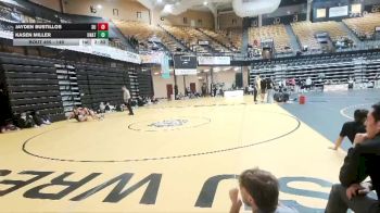 149 lbs Cons. Semi - Kasen Miller, Unattached vs Jayden Bustillos, Schreiner Univsrity