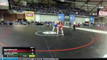 3A 285 lbs Cons. Semi - Brayden Platt, Yelm vs Russell Scholl, North Thurston