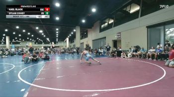 144 lbs Cons. Round 6 - Dylan Couey, Woodland Wrestling vs KAEL Black, Miami Wrestling Club