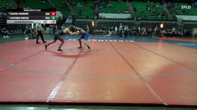 7A 190 lbs Quarterfinal - Cayden Ervin, Tuscaloosa County vs Gavin Robkin, Huntsville