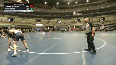 127 Championship Bracket Cons. Round 4 - Bryan Jacobson, Kenyon-Wanamingo vs Jent Beyer, Zumbrota-Mazeppa