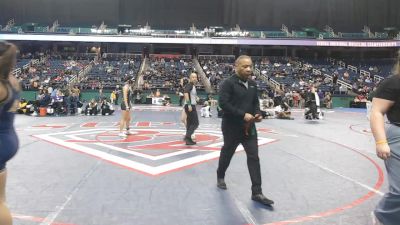 6A - 114 lbs Cons. Semi - Navaeh Eudy, Sun Valley High School vs Ellen Zhang, East Chapel Hill