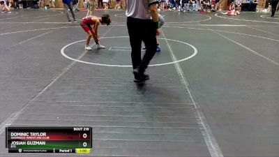 52 lbs Cons. Round 1 - Dominic Taylor, Shamrock Wrestling Club vs Josiah Guzman, Bts