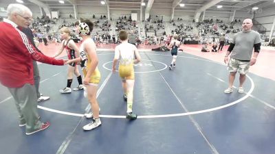 100 lbs Rr Rnd 1 - Cael Brown, All American Wrestling Club vs Danny Salvaterra, Team Bro