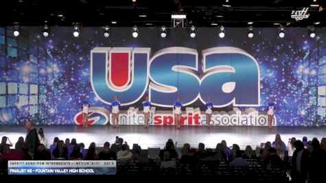 Finalist #8 - Fountain Valley High School [2026 Varsity Song/Pom Intermediate -- Medium (8-11) Day 5] 2026 USA Spirit Nationals & Collegiate Championships