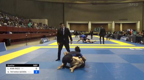 LYDIA ANN RICE vs SHIRLEY TATIANA SERRANO 2024 Pan IBJJF Jiu-Jitsu No-Gi Championship