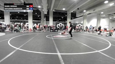 Cons. Round 2 - Isabel Herring, Oregon vs Kaylianna Mazzucchi, Oregon