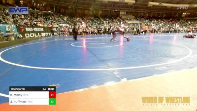 67 lbs Round Of 16 - Kasen Meloy, Keystone Krush vs Jaxon Huffman, Team Tulsa Wrestling Club