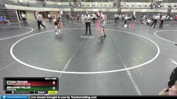 160 lbs 3rd Place Match - Benjamin Miller, Wisconsin vs Ethan Fischer, Pinnacle Wrestling Club