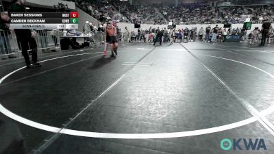 Semifinal - Baker Sessions, Mustang Bronco Wrestling Club vs Camden Beckham, Cowboy Wrestling Club
