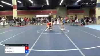 53 kg Round Of 32 - Chloe Ayres, New Jersey RTC vs Alexis Montes, NXT Level Wrestling Academy