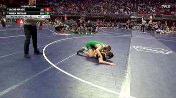 3A-150 lbs Champ. Round 1 - Owen Thomas, Boone vs Jacob Haase, Ankeny