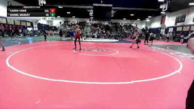 106 lbs Quarterfinal - Caden Chan, San Clemente vs Daniel Manley, Arlington