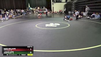 150 lbs Round 4 (10 Team) - Nate Williams, Huntsville vs Logan Loyd, Shelby County