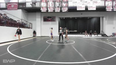 120-125 lbs Rr Rnd 2 - Sophia Simpson, Henryetta HS vs Maddison Turman, Vian