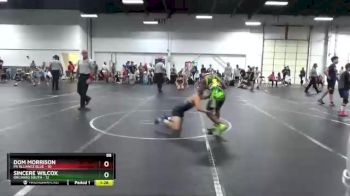 88 lbs Round 6 (8 Team) - Sincere Wilcox, Orchard South vs Dom Morrison, PA Alliance Blue