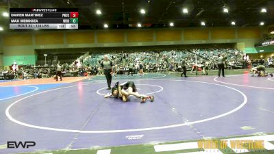 108 lbs Round Of 16 - Davien Martinez, Pomona Elite vs Max Mendoza, Wright Wrestling Academy